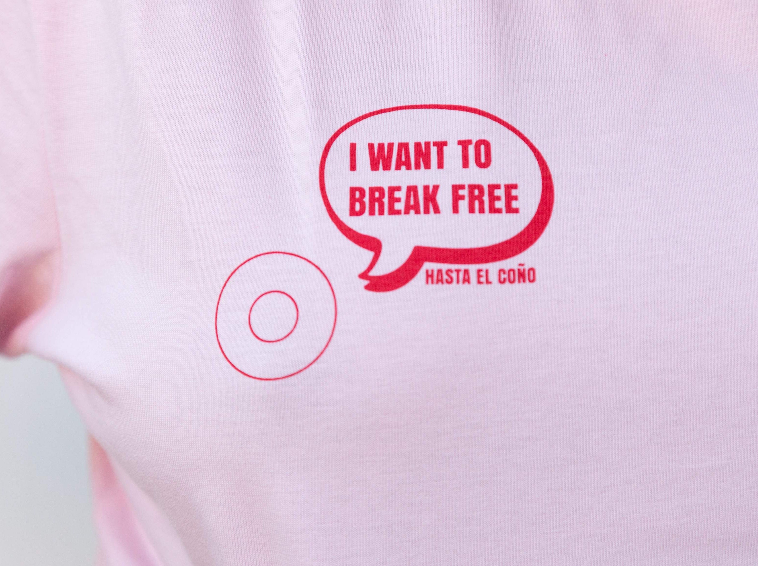 Camiseta Pezón wants to break free
