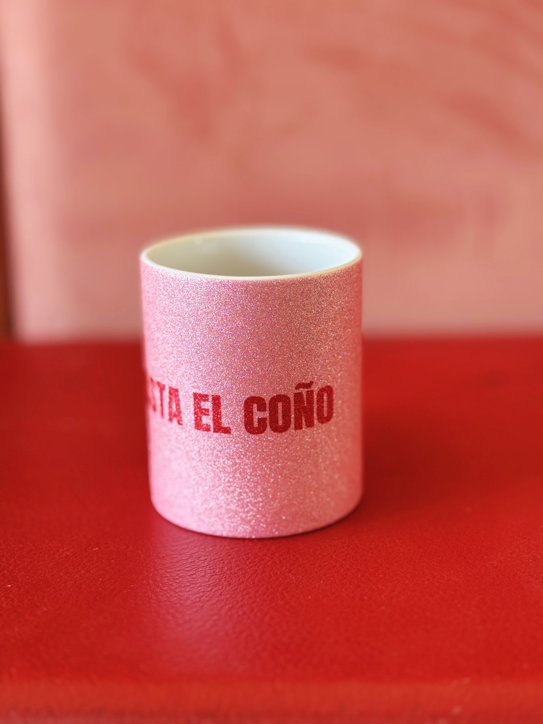 Taza rosa Hasta el Coño