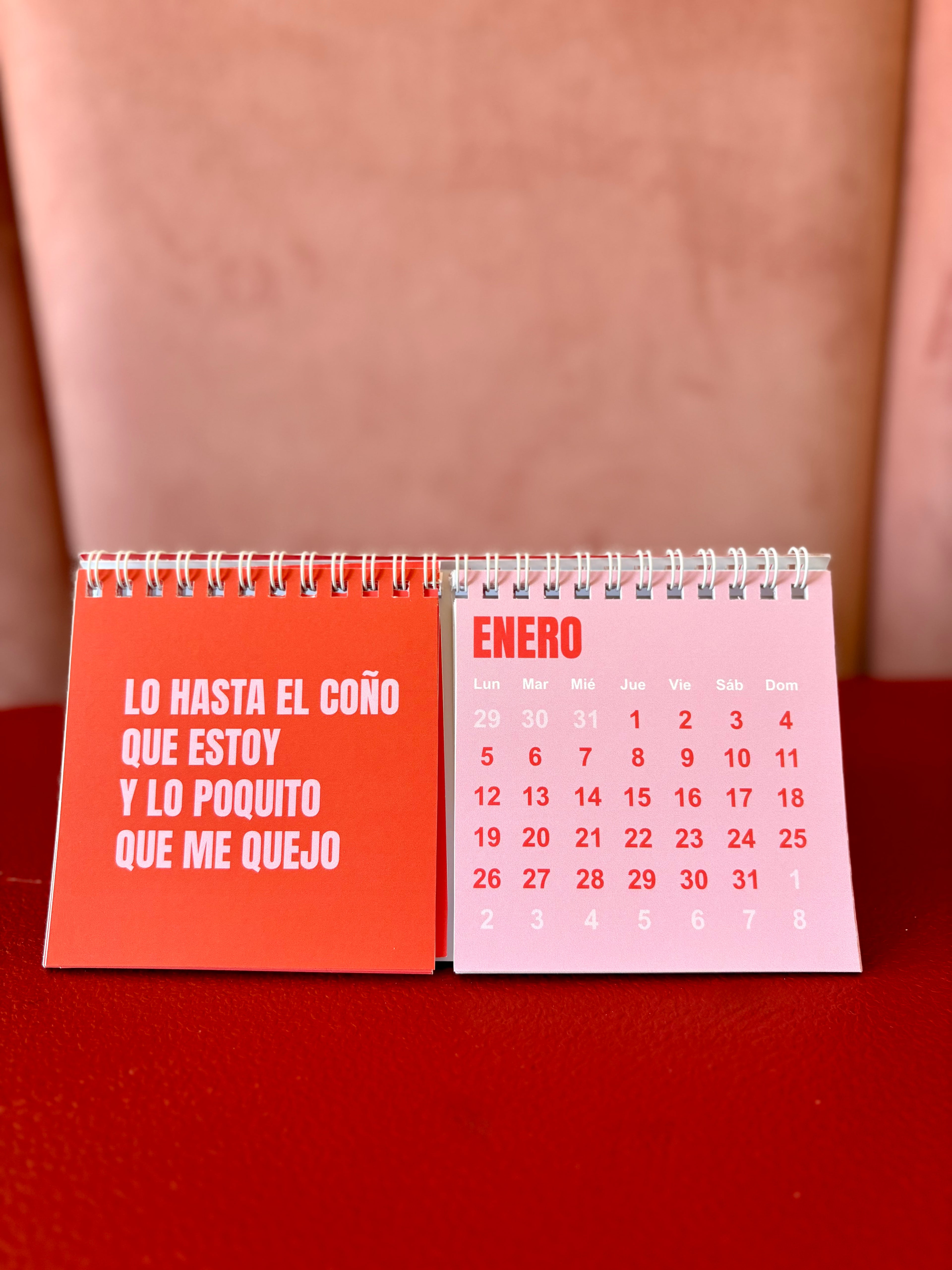 Calendario 2026 HASTA EL COÑO
