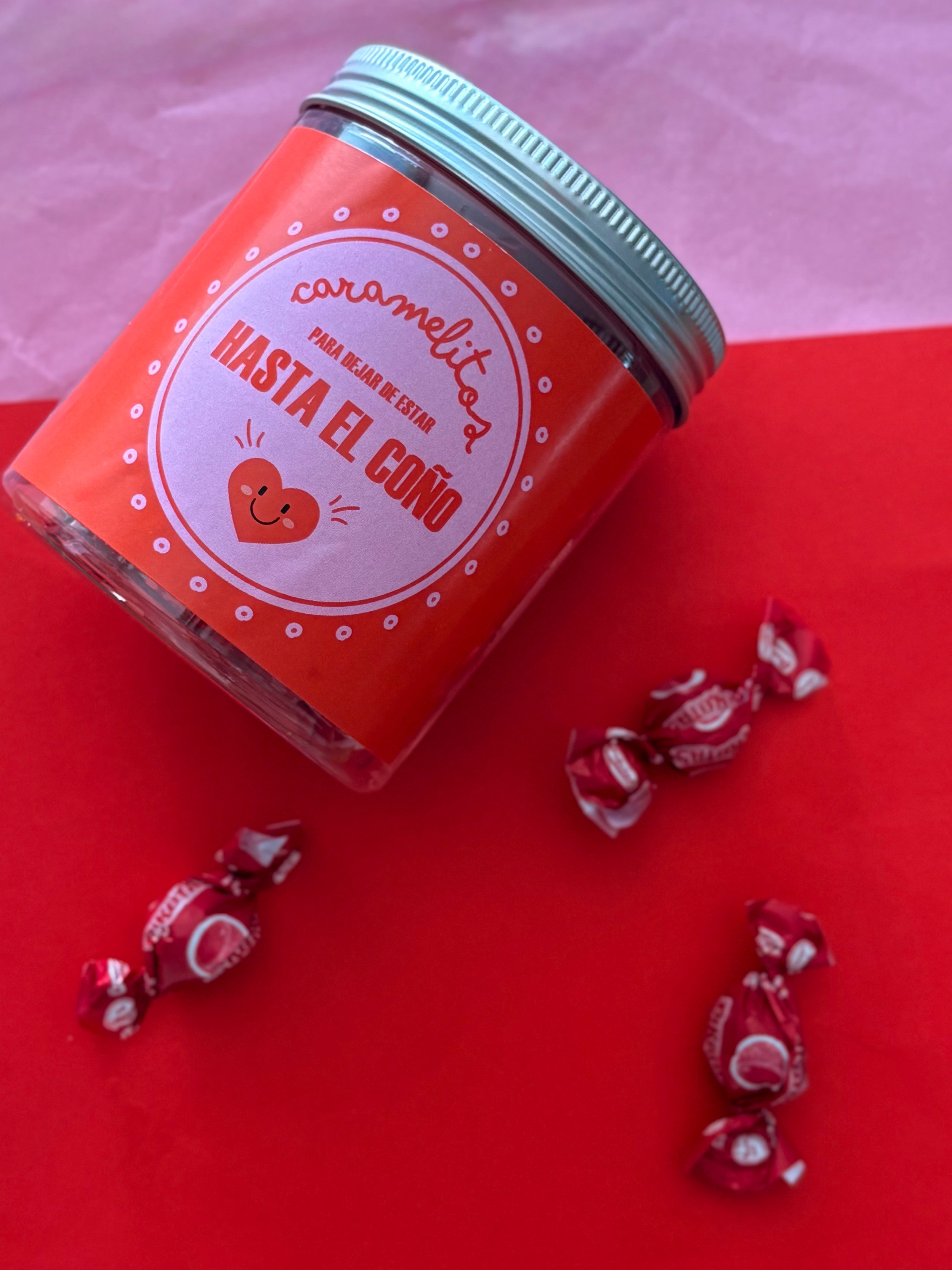 Bote de caramelos HASTA EL COÑO