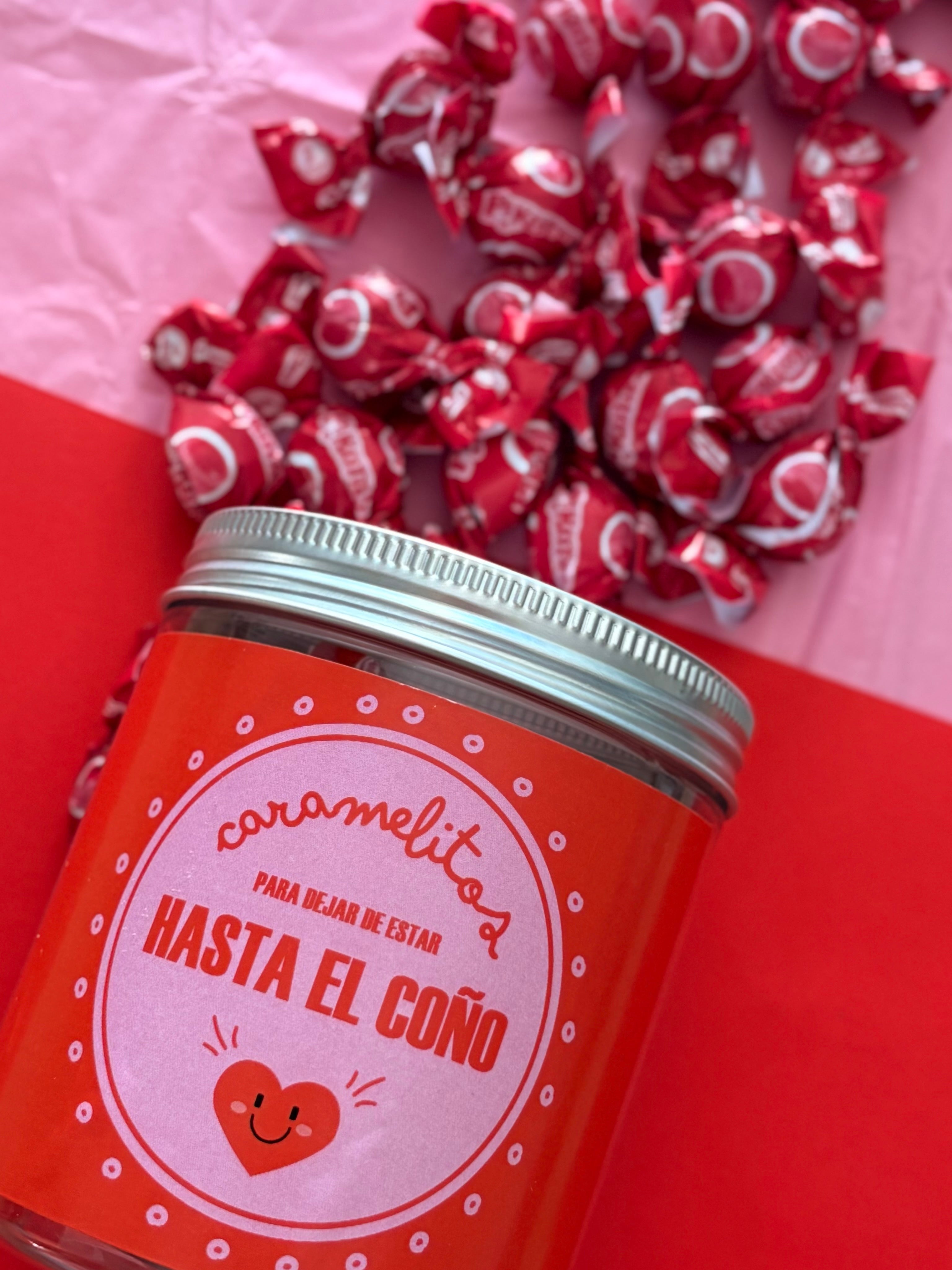 Bote de caramelos HASTA EL COÑO