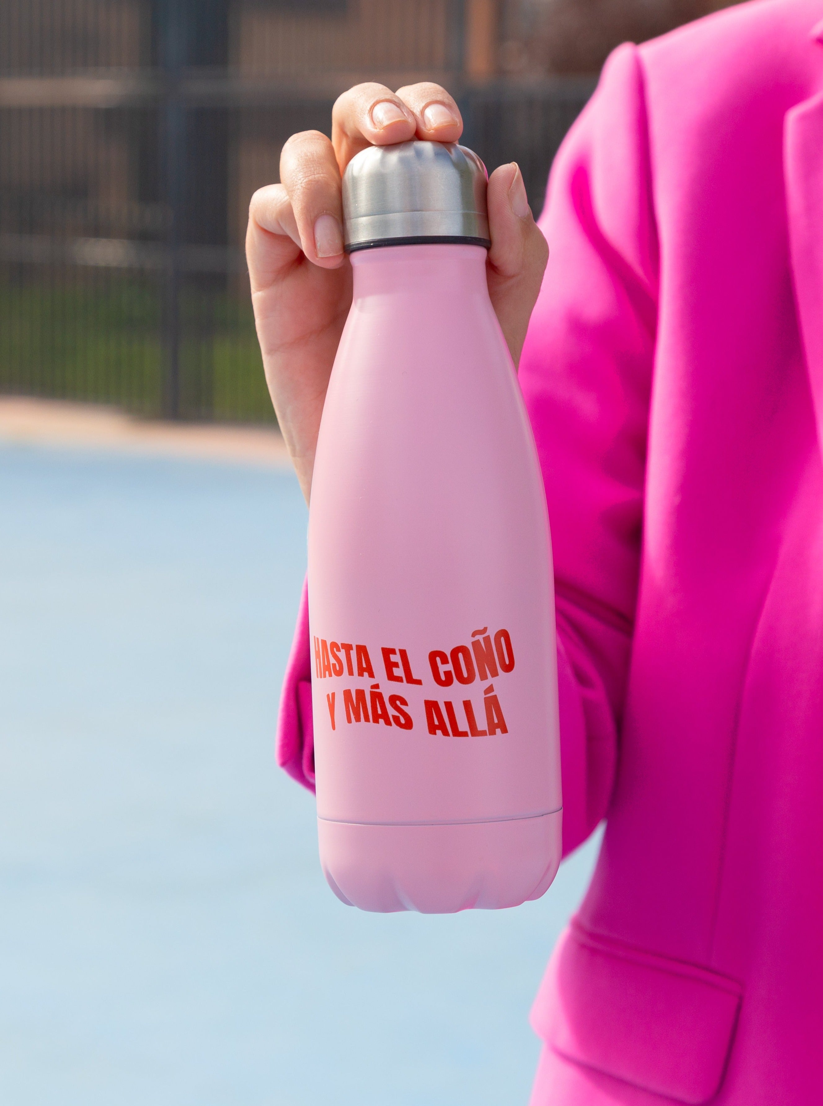 Botella Hasta el coño y más allá