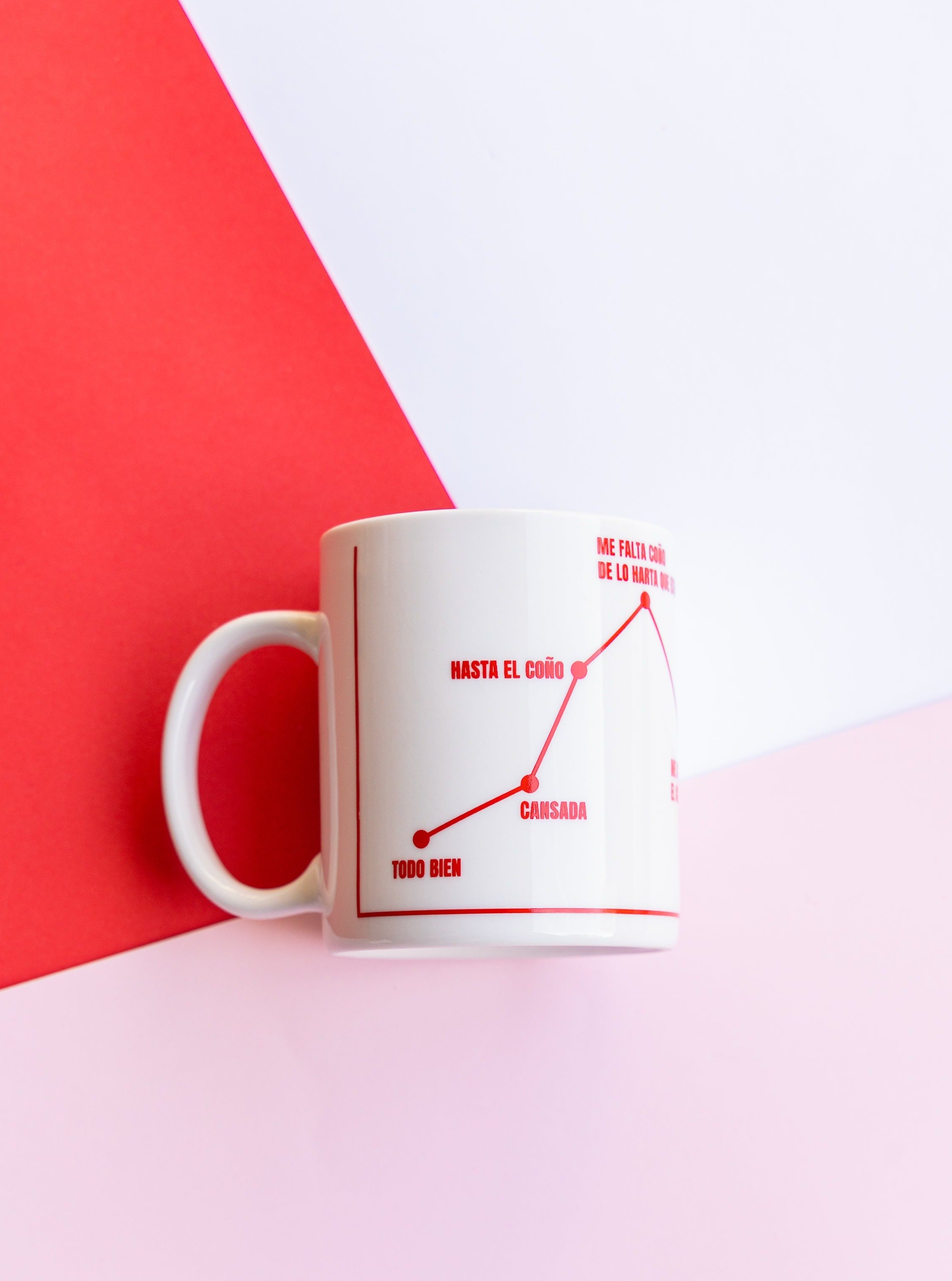 Taza gráfica de Hasta el Coño