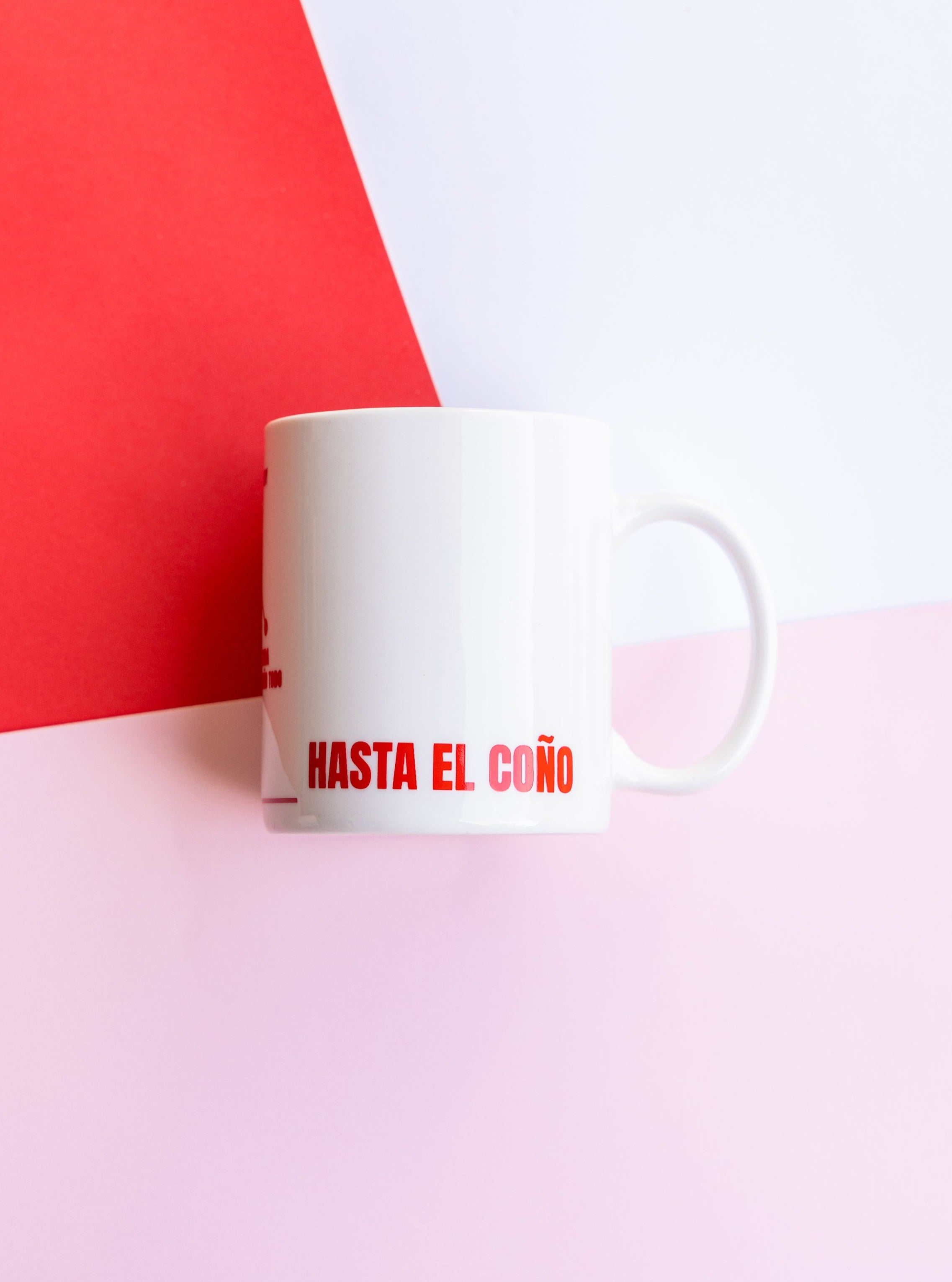 Taza gráfica de Hasta el Coño