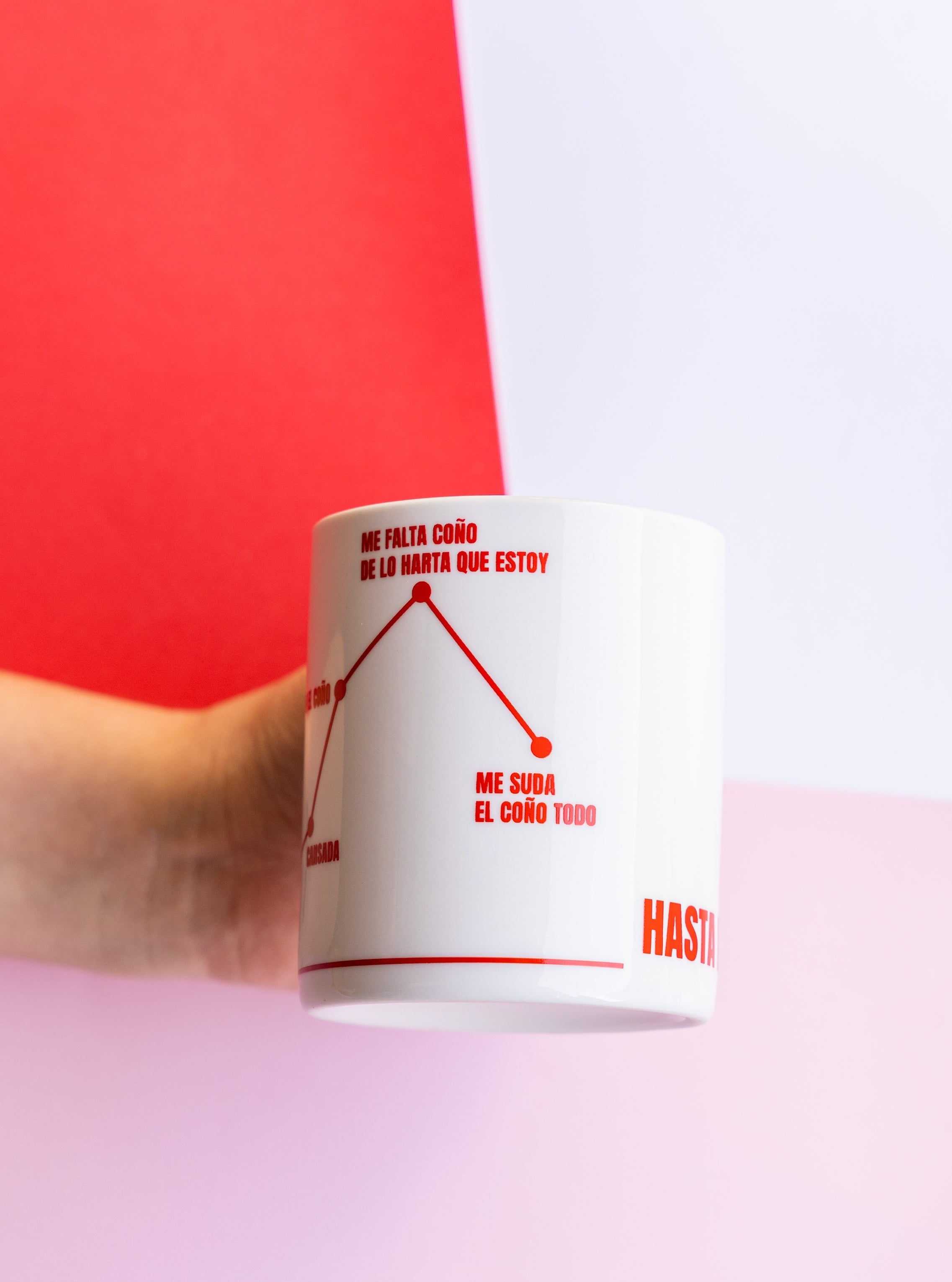 Taza Gráfica hasta el coño