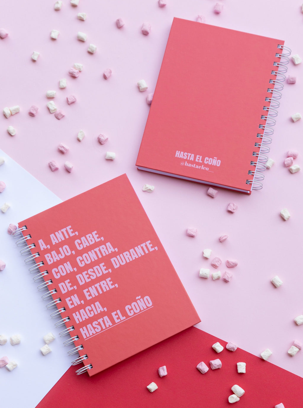Cuaderno a, ante, bajo...y Hasta el Coño