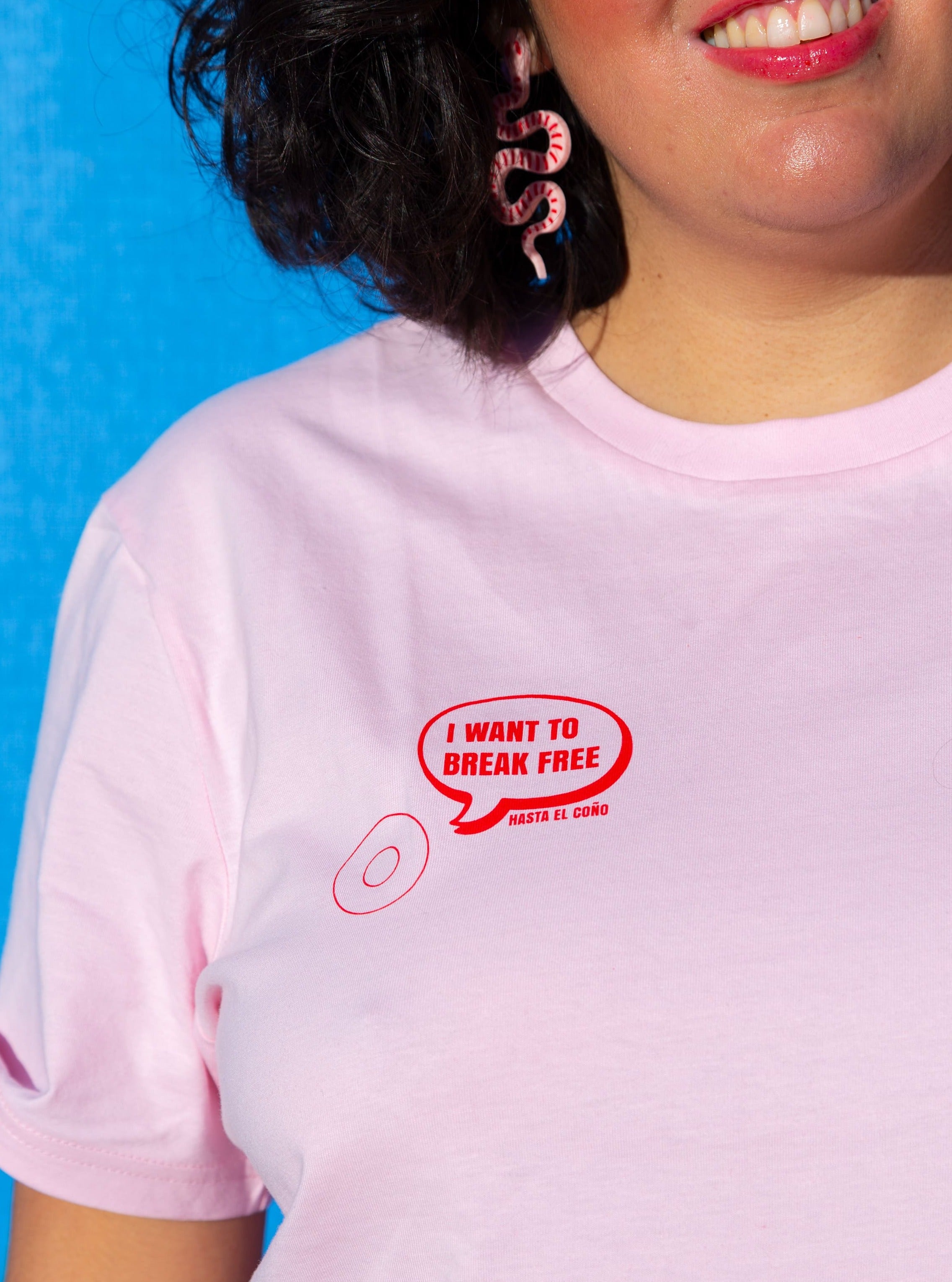 Camiseta Pezón wants to break free